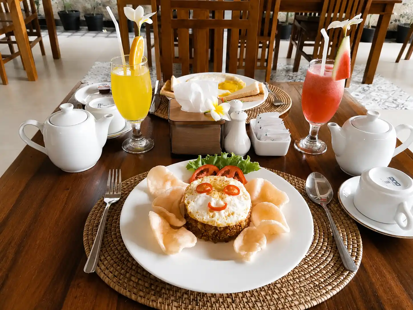 Breakfast at Laviana Restoran